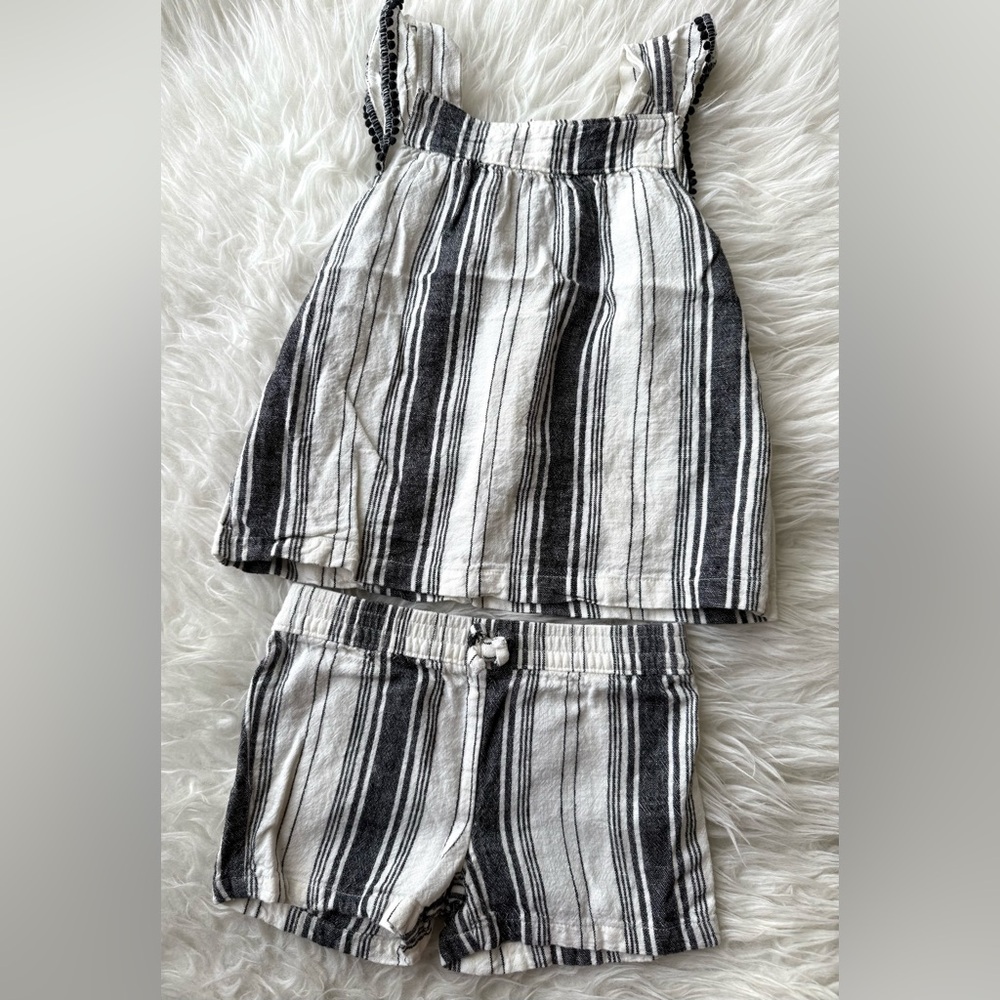 Y2K Carters Toddler Girls  Summer 2 Piece Top and Shorts Sz 3T
